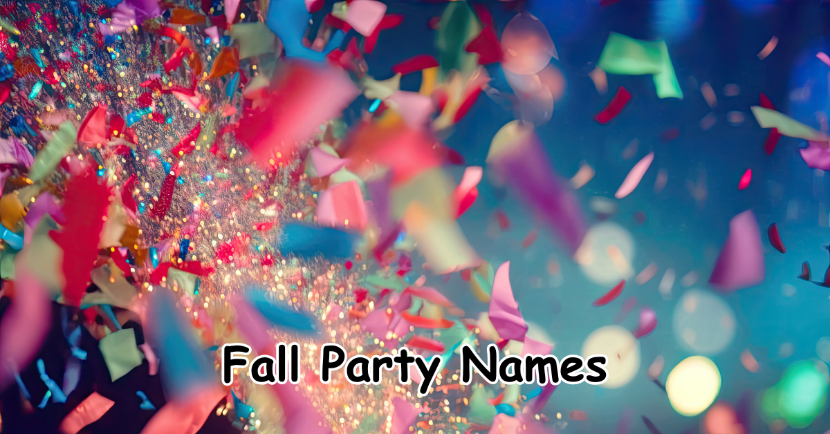 Fall Party Names