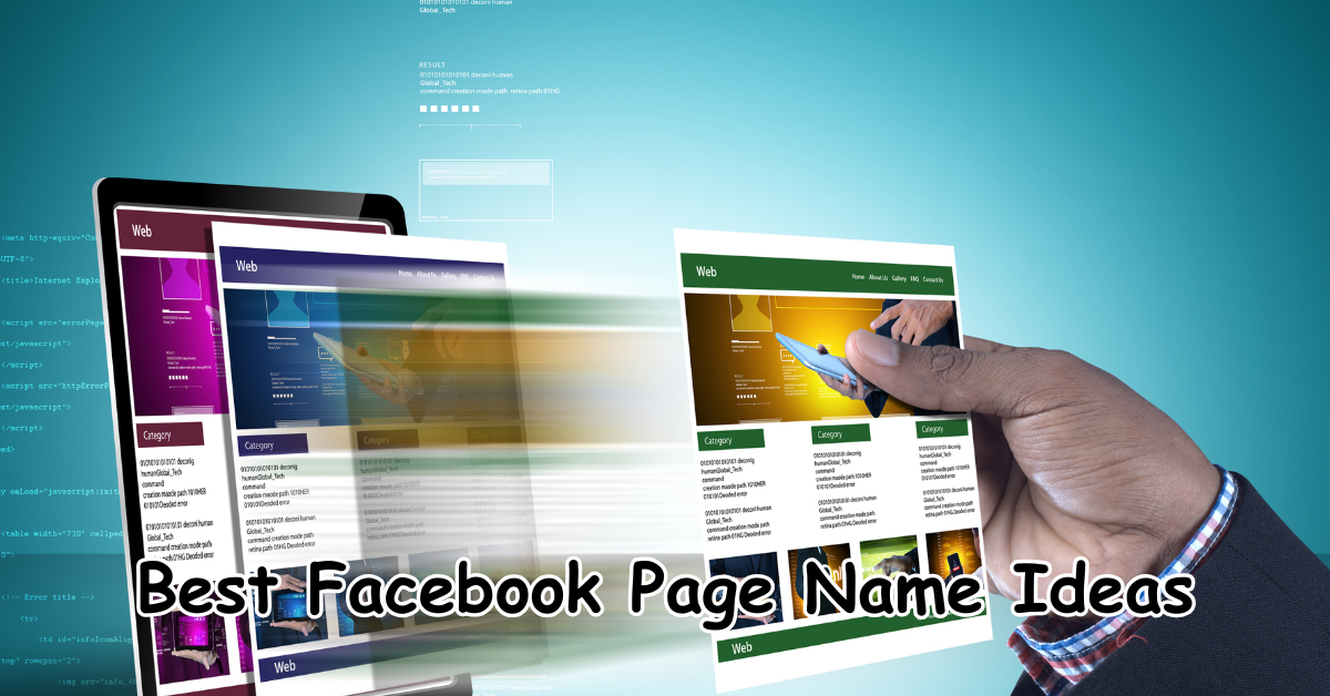 Best Facebook Page Name Ideas