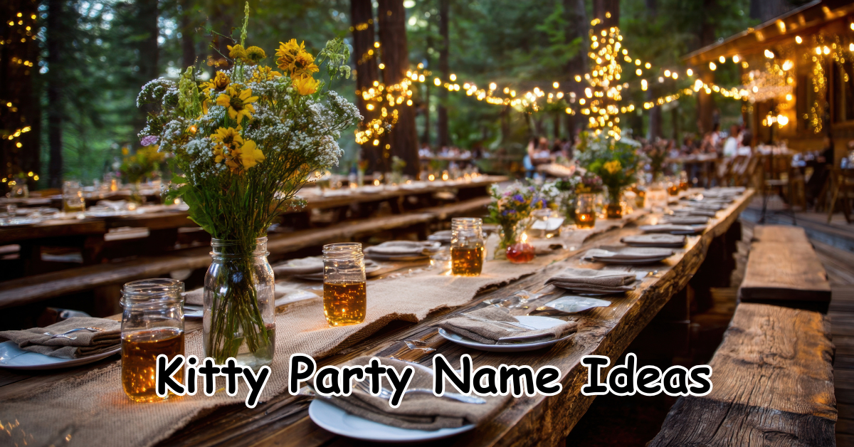 kitty party name ideas